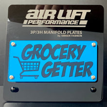 Load image into Gallery viewer, GROCERY GETTER Mirrored Acrylic Airlift Manifold Plate